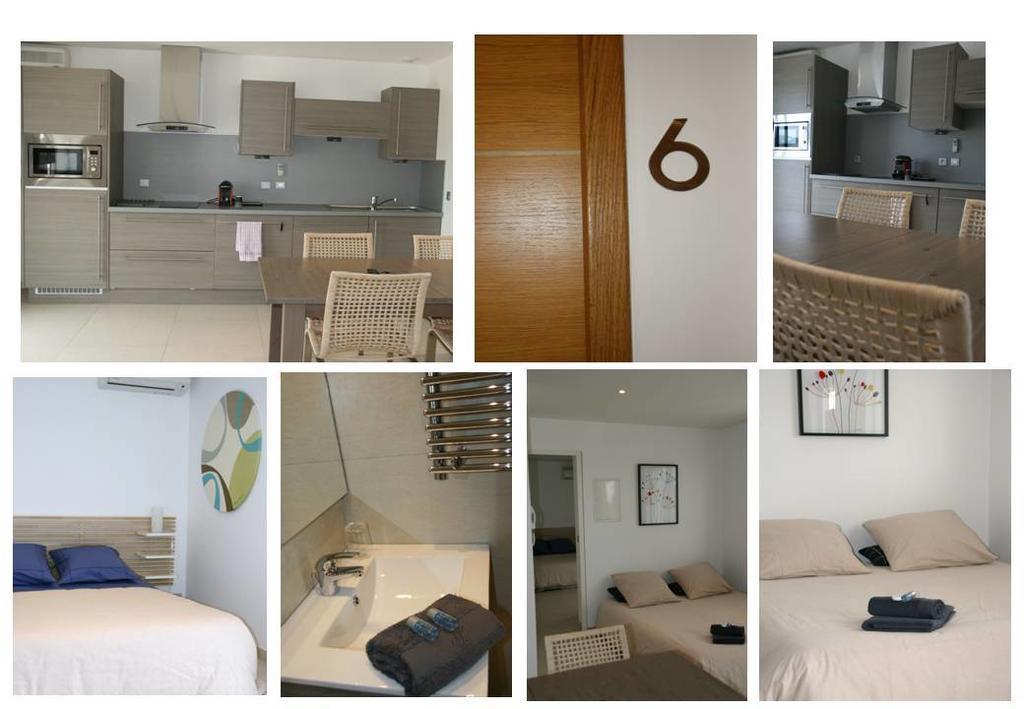 Apartmán Appart Azur Saint-Laurent-du-Var Pokoj fotografie