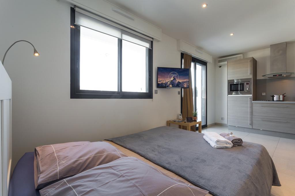 Apartmán Appart Azur Saint-Laurent-du-Var Pokoj fotografie